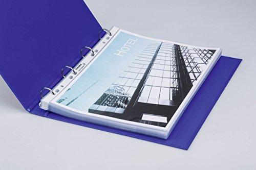 Patvari DURABLE brošiūros rankovė A4 Business 0,05mm 100 vnt krištolo skaidrumo