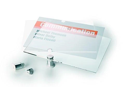 Laikiklis Durable Patvari INFORMACINĖ LENTELĖ 148 X 105 MM ATVARUS KRISTOLINIS ŽENKLAS