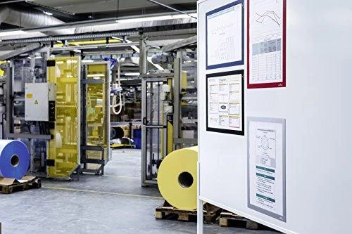 Nuotraukų rėmelis Patvarus DURABLE Inforahmen Duraframe Magnetic A3 5 Stk i.Btl juodas