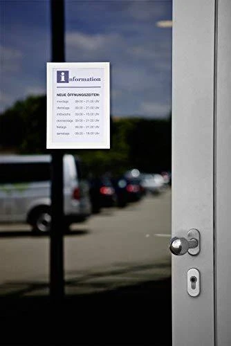 Durable Patvarus Lipnus informacinis rėmelis A5 sidabrinė 2vnt.. (4871-23)