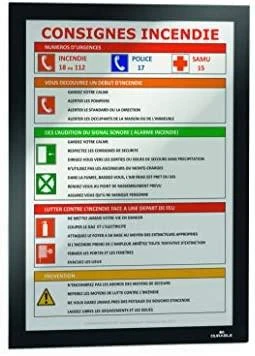 Durable DURABLE Inforahmen Duraframe A4 selbstklebend 2 St baltas