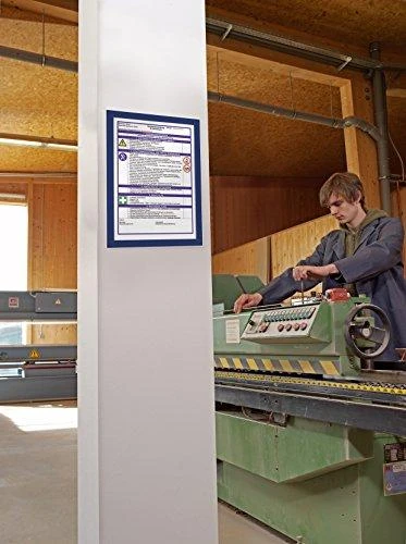 Durable Ramka samoprzylepna DURAFRAME A4 tamsiai mėlyna, 2 sztuki (DUR791)