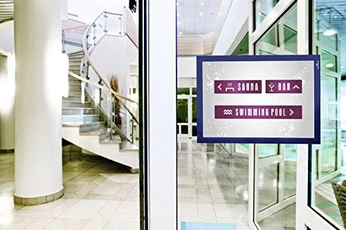 Durable Ramka samoprzylepna DURAFRAME A4 tamsiai mėlyna, 2 sztuki (DUR791)