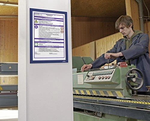 Durable Ramka samoprzylepna DURAFRAME A4 tamsiai mėlyna, 2 sztuki (DUR791)