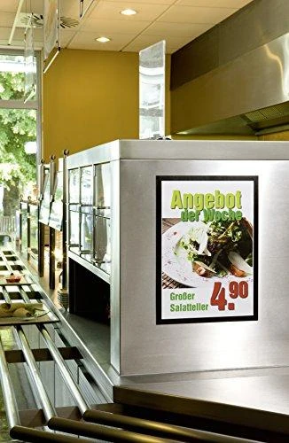Nuotraukų rėmelis Durable Patvarus Lipnus informacinis rėmelis A3 juoda 2vnt.. (4873-01)