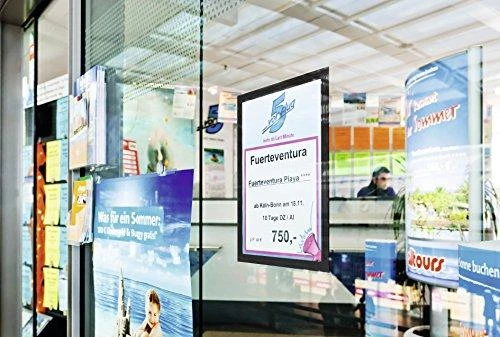 Nuotraukų rėmelis Durable DURABLE Inforahmen Duraframe A4 selbstklebend 1 St juodas