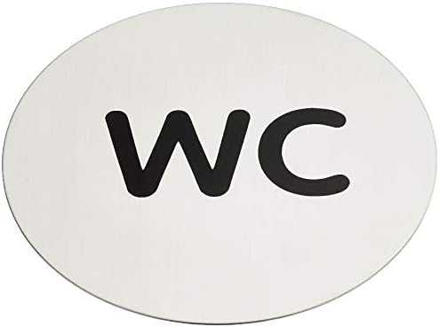 Plakatas Ženklas DURABLE WC, 83 mm