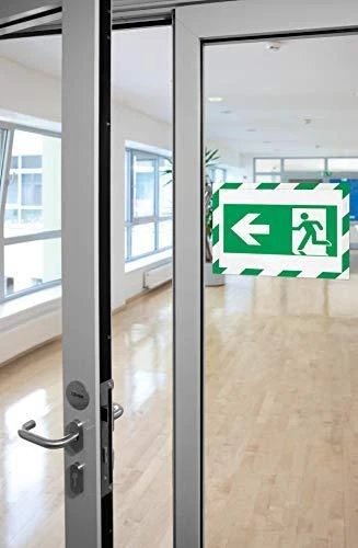 Plakatas Durable Patvarus DURAFRAME SECURITY lipnus rėmas žalia-balta A4, 2 vnt (DUR941)