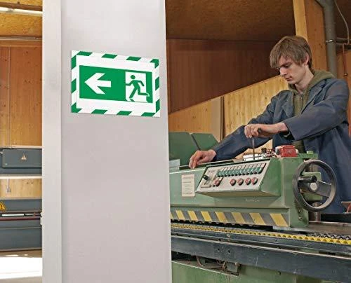 Plakatas Durable Patvarus DURAFRAME SECURITY lipnus rėmas žalia-balta A4, 2 vnt (DUR941)