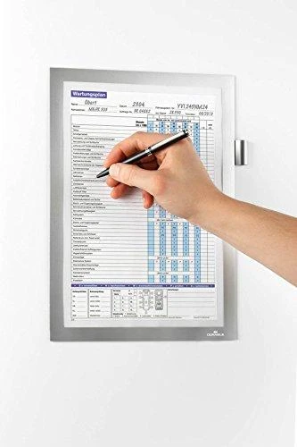 Laikiklis Durable DURABLE DURAFRAME MAGNETIC NOTE A4 1 vnt. sidabrinis