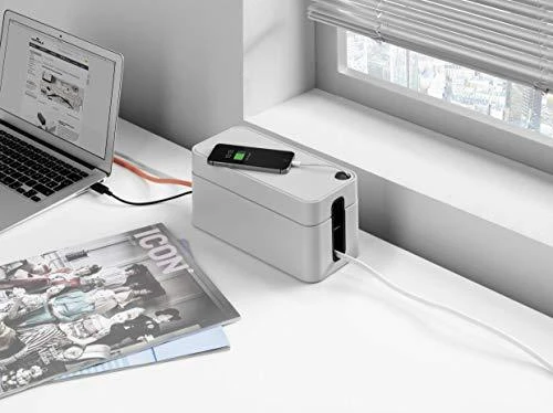 Durable Patvari kabelių dėžė CAVOLINE BOX S pilka 503510