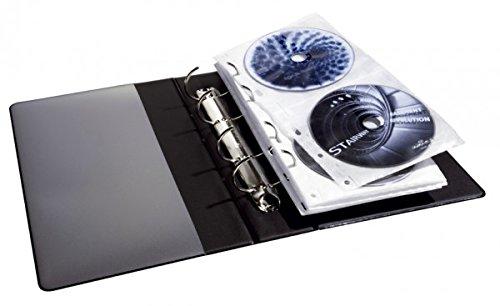 Patvarūs DURABLE CD dėklai 2 CD/DVD diskams, skaidrūs, 5 vnt.