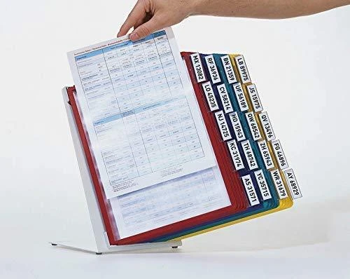 Laikiklis Durable DURABLE stalo demonstravimo sistema VarioTable 20 demonstravimo skydelis daugiafunkcis