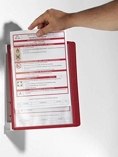 Laikiklis Patvarios Rinkinys 5 sienų plokštės Vario Durable raudon