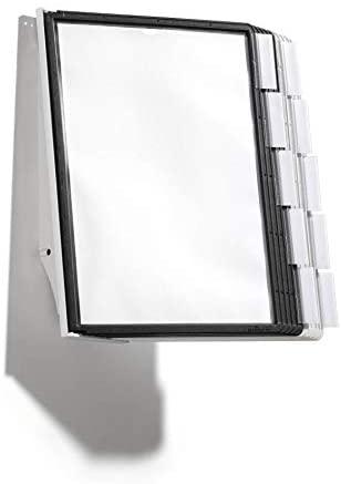 DURABLE Sichttafelsystem SherpaWall 10 Sichttafel schw/grau