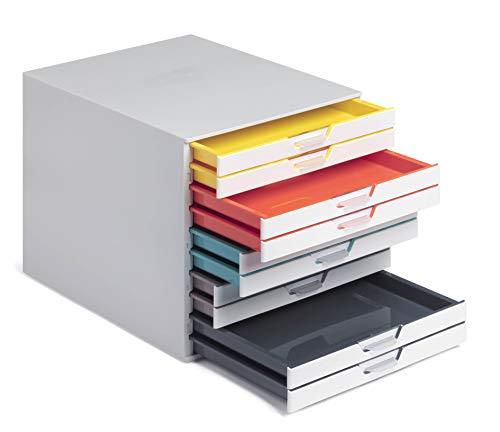 Durable DURABLE Schubladenbox VARICOLOR 10Fächer MIX mehrfbg