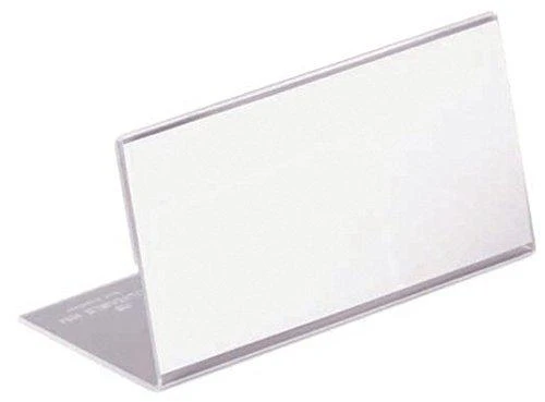 Skaidrus akrilinis stalo stovas 52x100mm