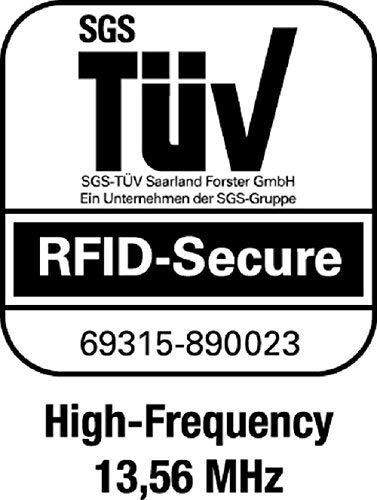 Laikiklis Durable DĖKLAS NA KARTĘ Z OCHRONĄ RFID DURABLE SREBRNE 1szt.