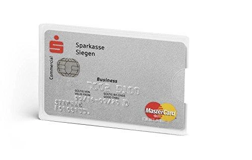 Durable kortelių dėklas su įdėta kreditine kortele