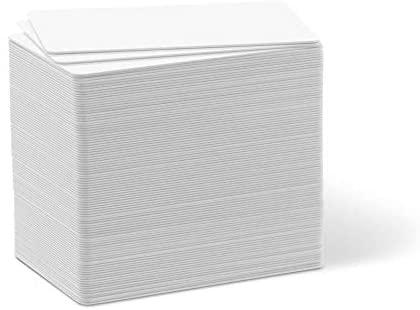 Durable DURABLE Duracard Plastikkarten Standard 100 Stück baltas