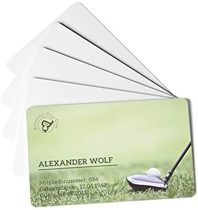 Durable DURABLE Duracard Plastikkarten Standard 100 Stück baltas