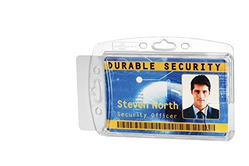 Durable Kabės ILGUS Dėklas dviem asmens tapatybės kortelėms 54x85mm,, 10 vnt