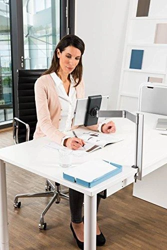 Durable Patvarus planšetės laikiklis TABLE CLAMP metalinis sidabras 8931-23