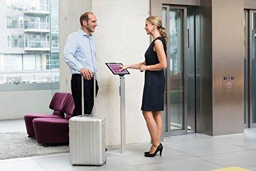 Durable Patvarus planšetės laikiklis FLOOR metalinis sidabras 8932-23