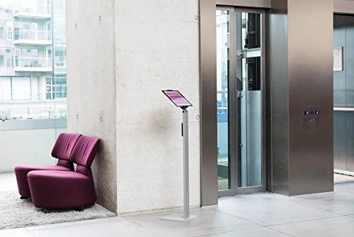 Durable Patvarus planšetės laikiklis FLOOR metalinis sidabras 8932-23