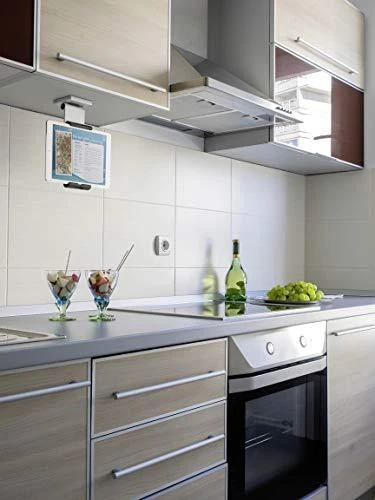 Durable Patvarus planšetės laikiklis WALL PRO metalinis sidabras 8935-23
