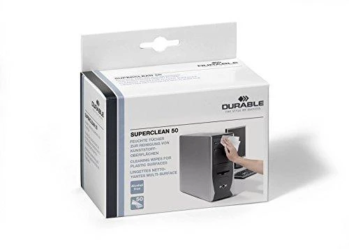 Valiklis Durable Superclean servetėlės nasączone 50 vnt.