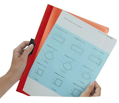 Durable Patvarus 220057 - Įprastas aplankas - A4 - PVC - Antracito spalvos - Pilkas - Matinis - Vertikalus