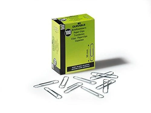 Durable 50mm sąvaržėlės pakuotėje