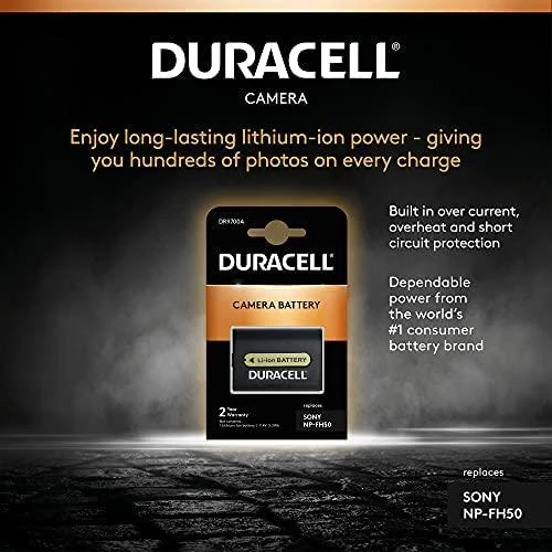 Duracell vaizdo kamerų Baterija - pakeičia Sony NP-FH30/NP-FH40/NP-FH50