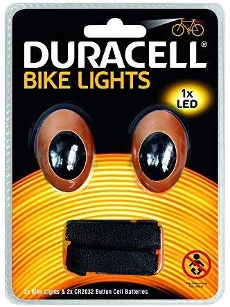 Duracell priekis + galinis 1 Led dviračio žibintų rinkinys 00919