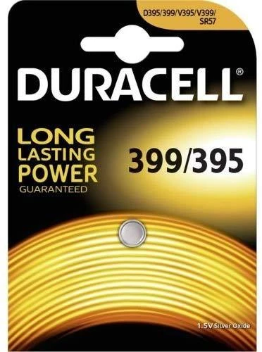 Duracell 399/395 Vienkartinė baterija SR57 Sidabro oksidas (S)