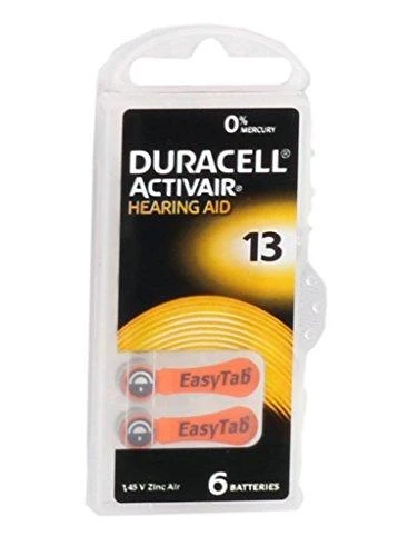 DURACELL DA13 N6 Elementai klausos ap.