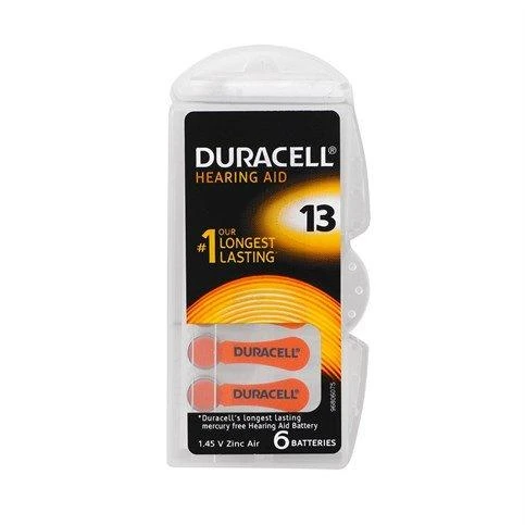 DURACELL DA13 N6 Elementai klausos ap.