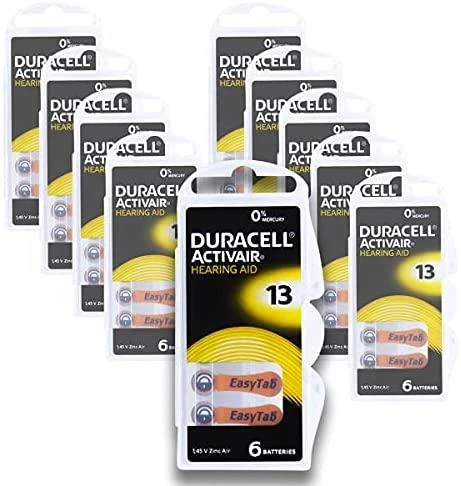DURACELL DA13 N6 Elementai klausos ap.