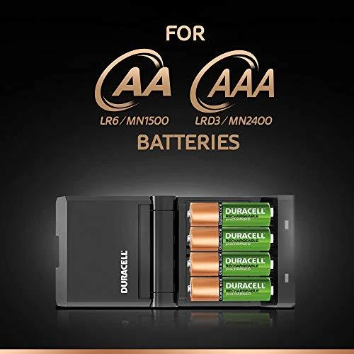 Duracell 5000394114500 baterijų įkroviklis AC