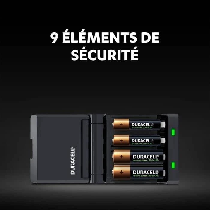 Duracell Hi-speed Charger Cef27 Baterijų Įkroviklis