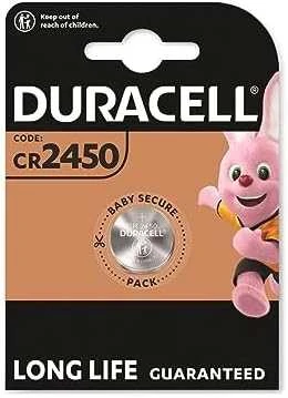 Baterijos DURACELL 2450, 1vnt