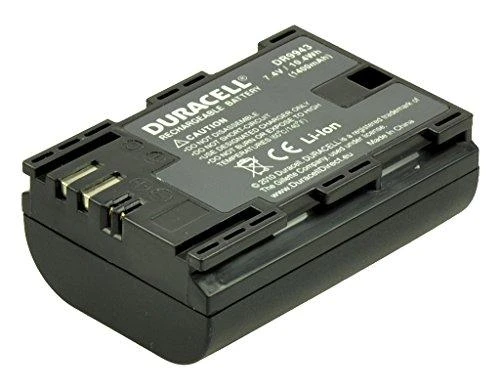 Duracell Li-Ion Power Bank 1600 mAh, palaiko Canon LP-E6
