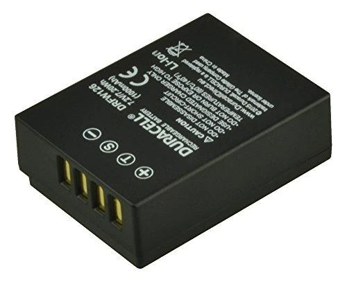 Duracell DRFW126 kameros / vaizdo kameros su vaizdo magnetofonu baterija Ličio-jonų (Li-Ion) 1140 mAh