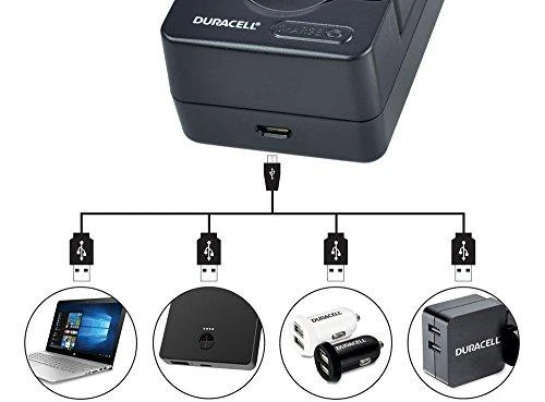 Duracell DRFW126 kameros / vaizdo kameros su vaizdo magnetofonu baterija Ličio-jonų (Li-Ion) 1140 mAh