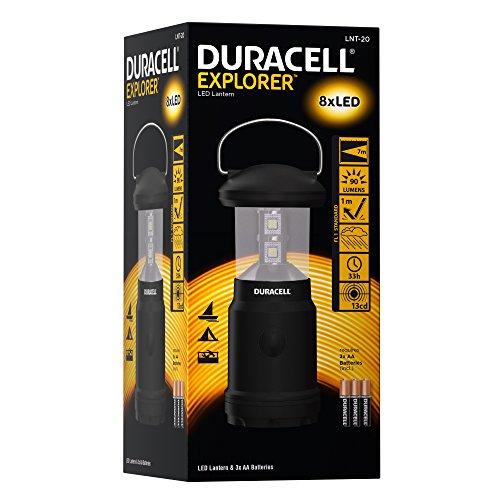 Baterija maitinamas LED žibintuvėlis DURACELL EXPLORER 90 LUMENS 7M LNT-20