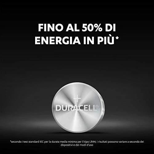 Duracell LR44 Vienkartinė baterija Šarminis