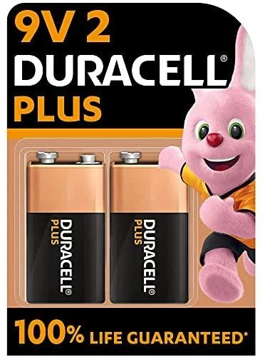 Duracell Batterie Plus -9V (MN1604/6LR61) 2St.
