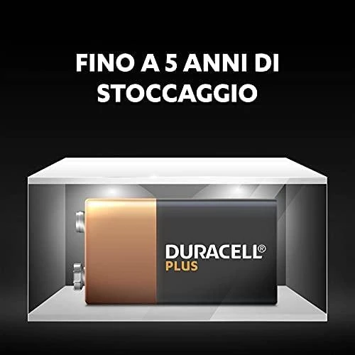 Duracell Batterie Plus -9V (MN1604/6LR61) 2St.
