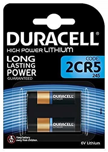 Ličio baterija 2CR5 (EL2CR5, DL245) 6V 1400mAh Duracell